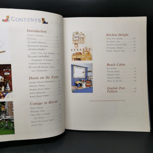 Country Craft Painting วาดสีเส้นลายสไตล์คันทรี่ - กิติยา เสริมศักดิ์สกุล รูปที่ 10