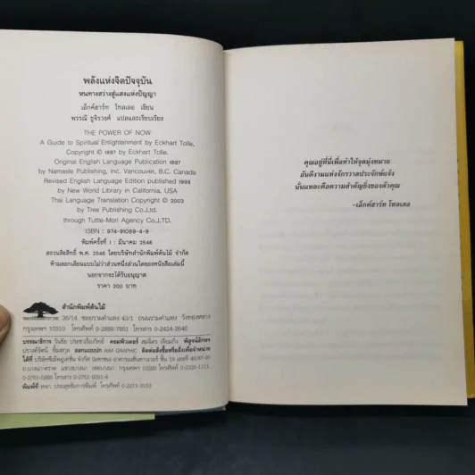 พลังแห่งจิตปัจจุบัน The Power of Now (ปกแข็ง) - Eckhart Tolle (เอ็กค์ฮาร์ท โทลเล) รูปที่ 8