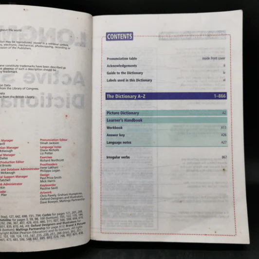 Longman Active Study Dictionary รูปที่ 8