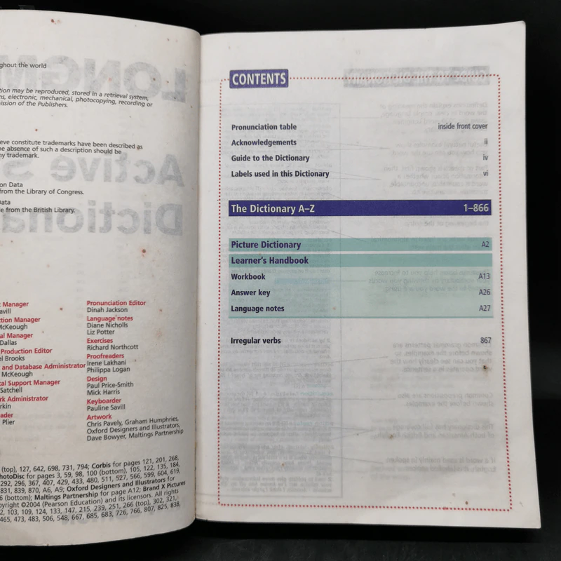 Longman Active Study Dictionary รูปที่ 8