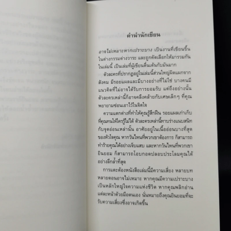 อาจไม่เหมาะหากเปราะบาง - จิดานันท์ เหลืองเพียรสมุท รูปที่ 9