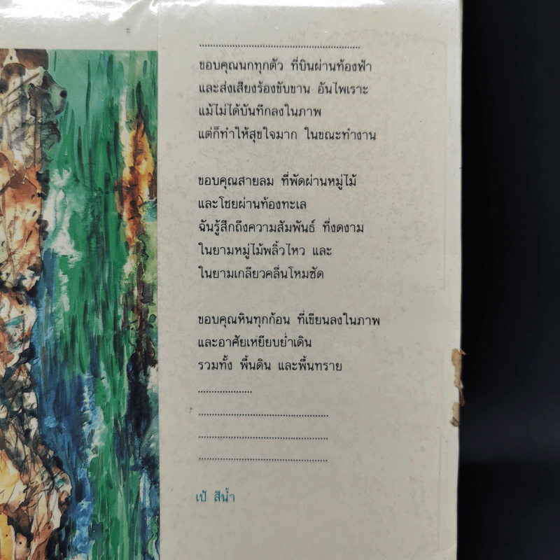 บันทึกคนลืมตัว - เป้ สีน้ำ รูปที่ 4