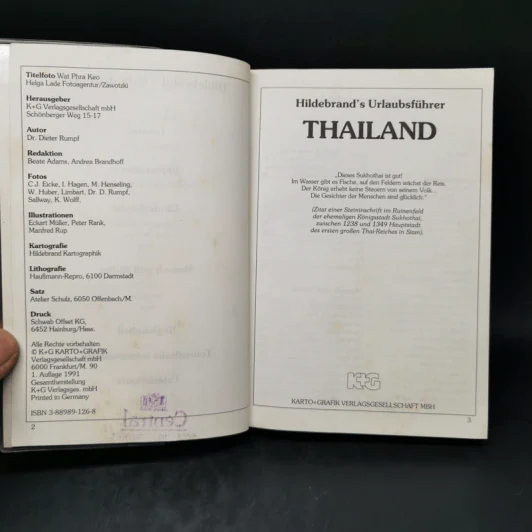 Thailand Hildebrand's Urlaubsfuhrer รูปที่ 8