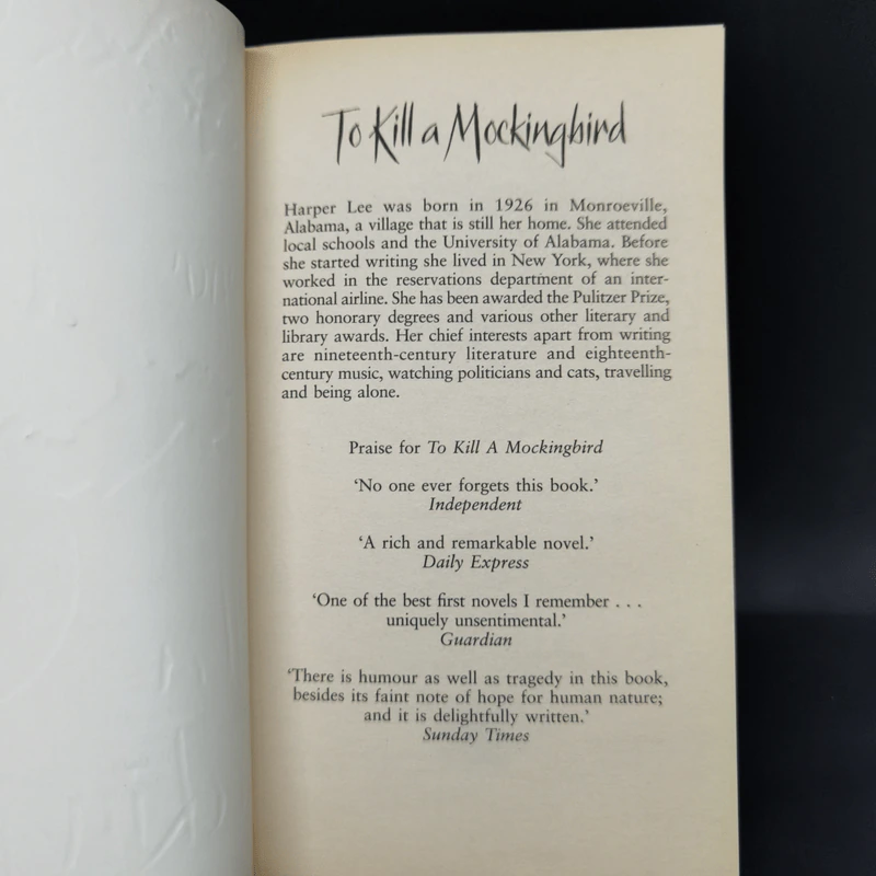 To Kill a Mockingbird - Harper Lee รูปที่ 8