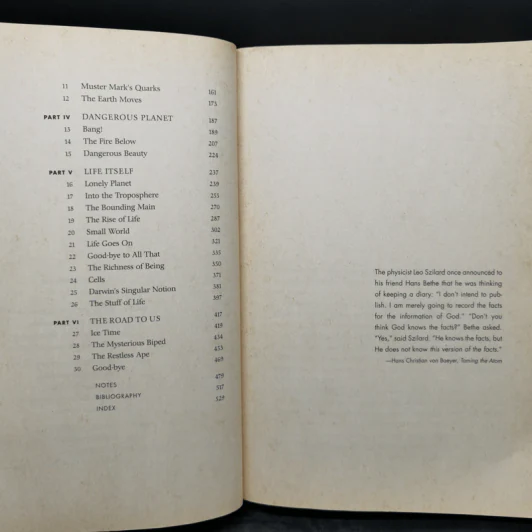 A Short History of Nearly Everything - Bill Bryson รูปที่ 10
