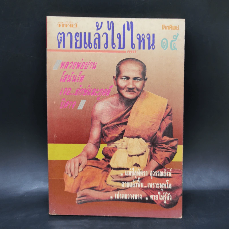 โลกทิพย์ ตายแล้วไปไหน 15 หลวงพ่อปาน โสนันโท รูปที่ 1