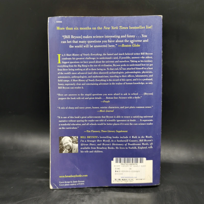 A Short History of Nearly Everything - Bill Bryson รูปที่ 2