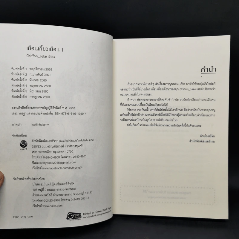 นิยายวาย เดือนเกี้ยวเดือน 3 เล่มจบ - Chiffon_cake รูปที่ 7