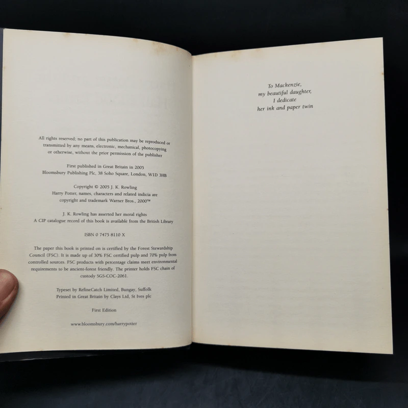 Harry Potter and the Half-Blood Prince - J.K.Rowling รูปที่ 8