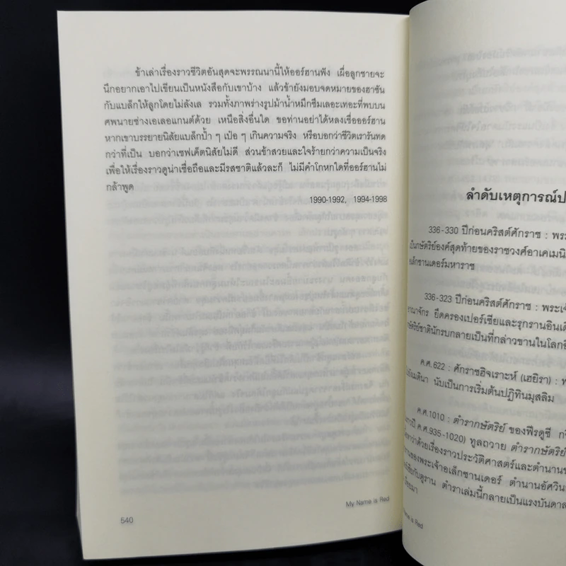 My Name is RED - ออร์ฮาน ปามุก รูปที่ 13