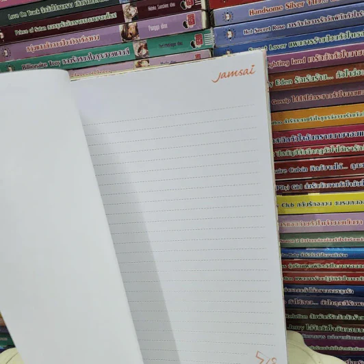 ของสะสมแจ่มใส ที่คั่นหนังสือแจ่มใส สมุดบันทึก รวม 20 ชิ้น รูปที่ 52