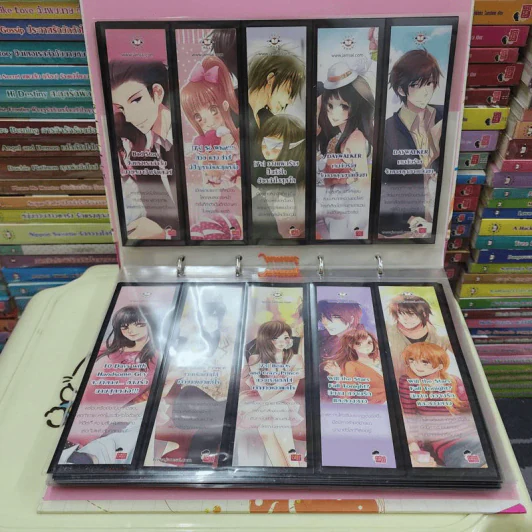 ของสะสมแจ่มใส ที่คั่นหนังสือแจ่มใส สมุดบันทึก รวม 20 ชิ้น รูปที่ 12