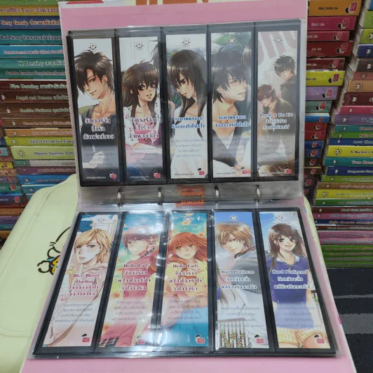 ของสะสมแจ่มใส ที่คั่นหนังสือแจ่มใส สมุดบันทึก รวม 20 ชิ้น รูปที่ 4