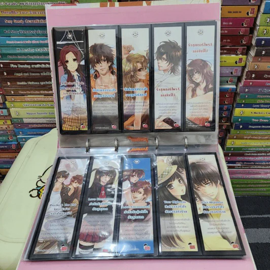 ของสะสมแจ่มใส ที่คั่นหนังสือแจ่มใส สมุดบันทึก รวม 20 ชิ้น รูปที่ 7