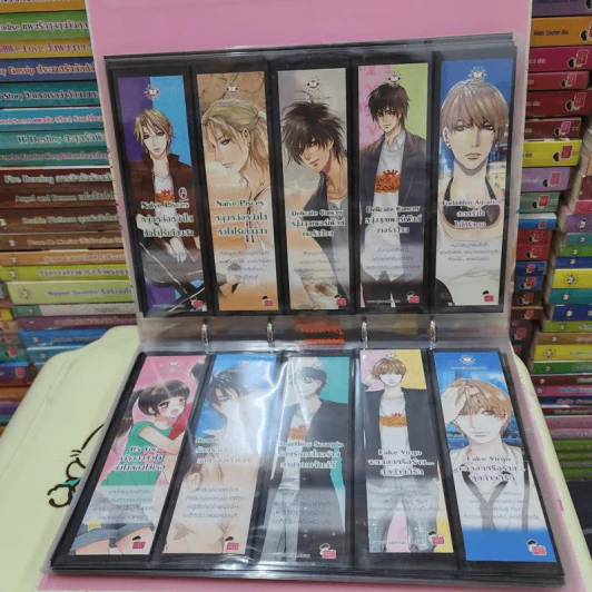 ของสะสมแจ่มใส ที่คั่นหนังสือแจ่มใส สมุดบันทึก รวม 20 ชิ้น รูปที่ 8