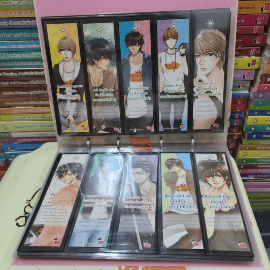 ของสะสมแจ่มใส ที่คั่นหนังสือแจ่มใส สมุดบันทึก รวม 20 ชิ้น รูปที่ 11