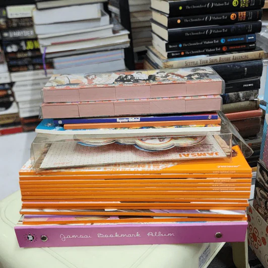 ของสะสมแจ่มใส ที่คั่นหนังสือแจ่มใส สมุดบันทึก รวม 20 ชิ้น รูปที่ 2