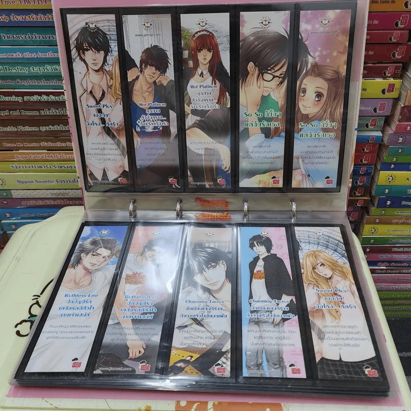 ของสะสมแจ่มใส ที่คั่นหนังสือแจ่มใส สมุดบันทึก รวม 20 ชิ้น รูปที่ 10