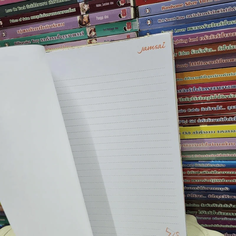 ของสะสมแจ่มใส ที่คั่นหนังสือแจ่มใส สมุดบันทึก รวม 20 ชิ้น รูปที่ 52