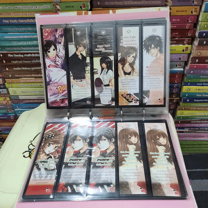 ของสะสมแจ่มใส ที่คั่นหนังสือแจ่มใส สมุดบันทึก รวม 20 ชิ้น รูปที่ 5