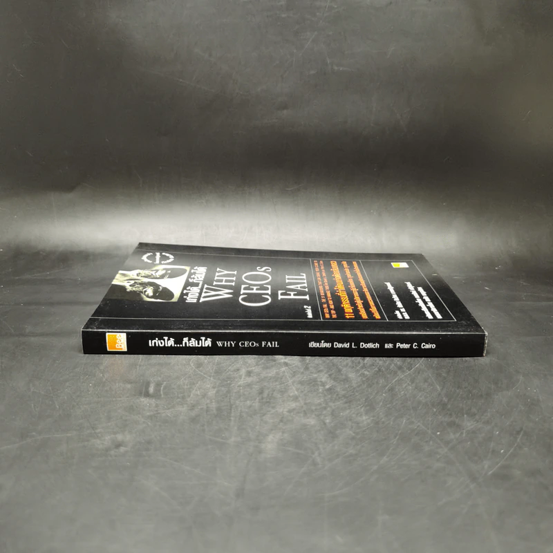 เก่งได้...ก็ล้มได้ Why CEOs Fail - David L.Dotlich, Peter C.Cairo รูปที่ 3