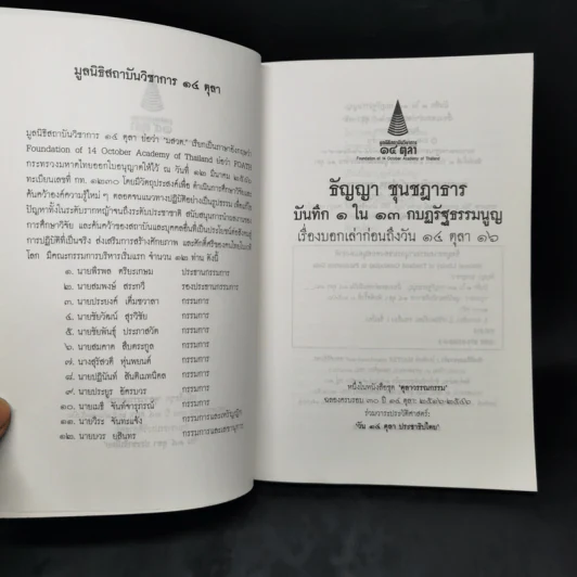 บันทึก 1 ใน 13 กบฏรัฐธรรมนูญ: เรื่องบอกเล่าก่อนถึงวัน 14 ตุลา 16 รูปที่ 8