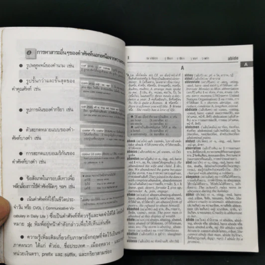 Aksorn's Thai Learner Dictionary English-Thai รูปที่ 10