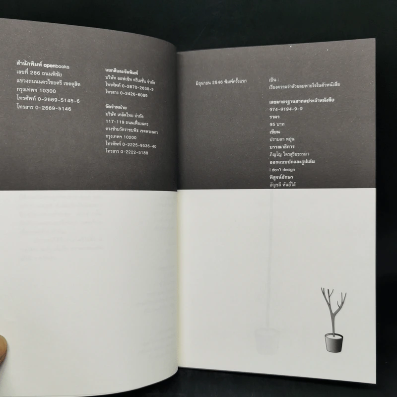 เป็น : เรียงความว่าด้วยลมหายใจในตัวหนังสือ - ปราบดา หยุ่น รูปที่ 9