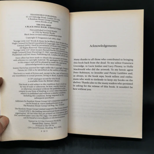 The Evil Seed - Joanne Harris รูปที่ 8