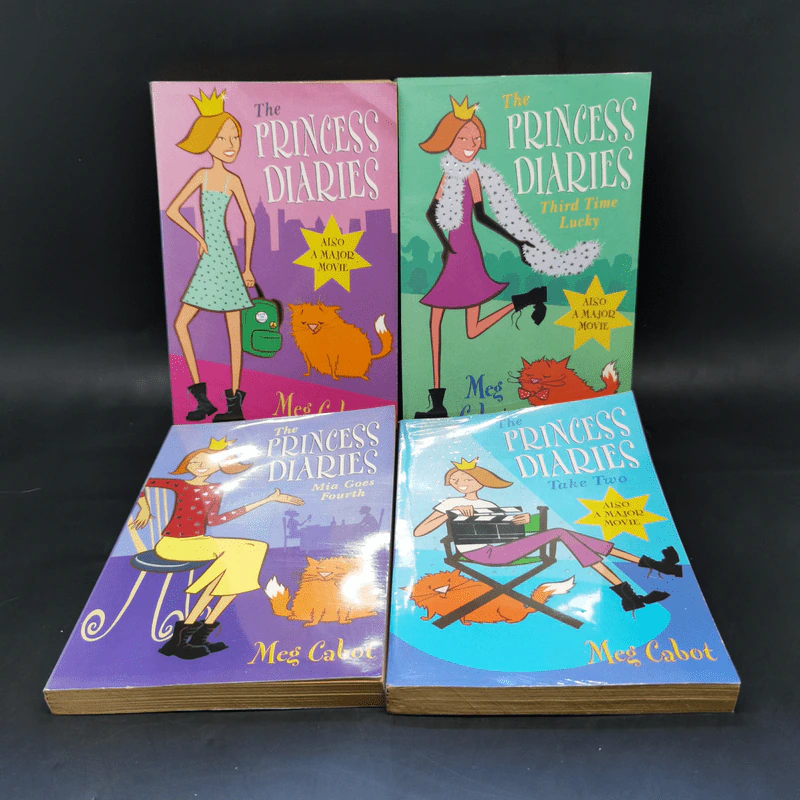 The Princess Diaries 4 Books รูปที่ 1