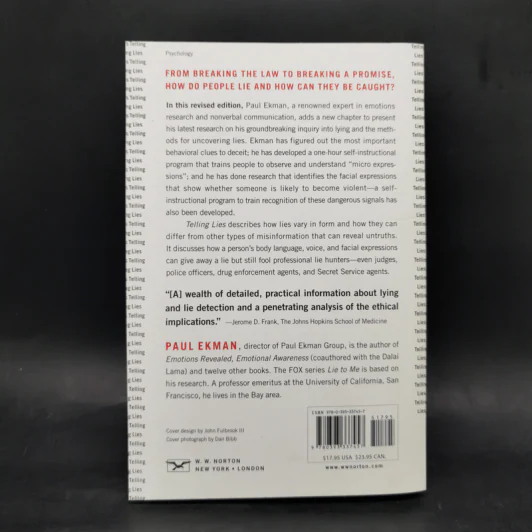 Telling Lies - Paul Ekman รูปที่ 2