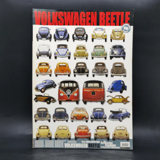 Volkswagen Beetle หนังสือรถเก่าสำหรับสะสม รูปที่ 1