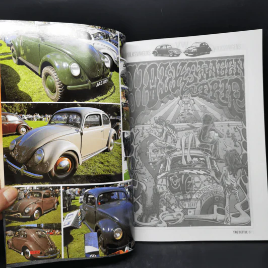 Volkswagen Beetle หนังสือรถเก่าสำหรับสะสม รูปที่ 8