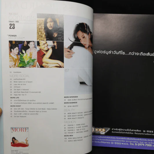More Issue 23 Feb 2003 Power Sex of Love เพ็ญพักตร์ ศิริกุล รูปที่ 10