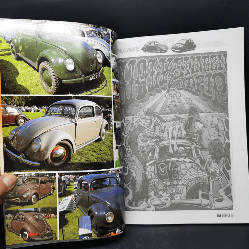 Volkswagen Beetle หนังสือรถเก่าสำหรับสะสม รูปที่ 8