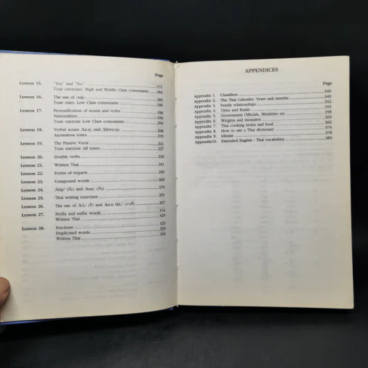 The Fundamentals of the Thai Language หนังสือฝึกภาษาไทยสำหรับชาวต่างชาติ รูปที่ 10