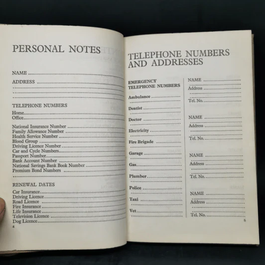 Woman Diary 1973 สมุดบันทึก รูปที่ 8