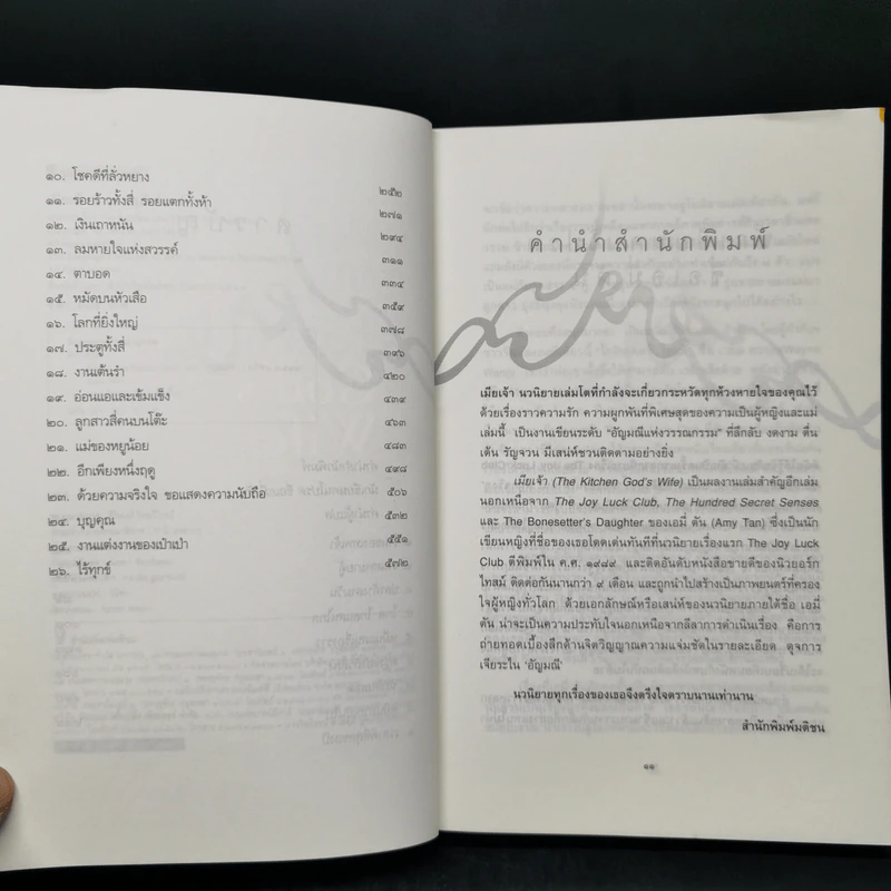 เมียเจ้า The Kitchen God's Wife - Amy Tan (เอมี่ ตัน) รูปที่ 9