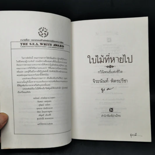 ใบไม้ที่หายไป - จิระนันท์ พิตรปรีชา รูปที่ 8