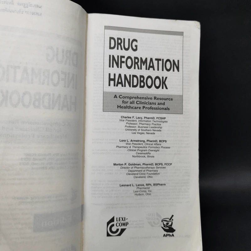 Drug Information Handbook รูปที่ 8