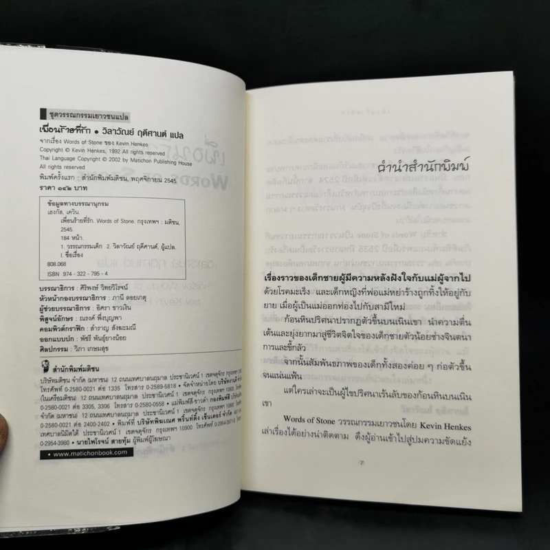 เพื่อนร้ายที่รัก Words of Stone - เควิน เฮงกัส รูปที่ 8