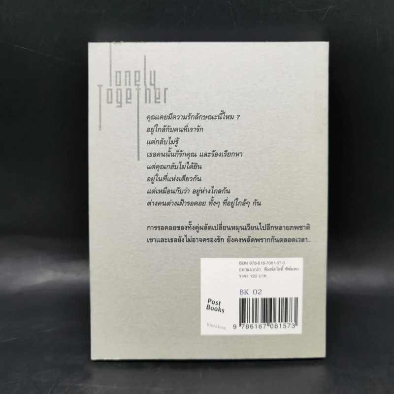 เหมือนว่าเราเคยเหงาร่วมกันอีกครั้ง Lonely Together - ศราวุธ เอี่ยมเซี่ยม รูปที่ 2