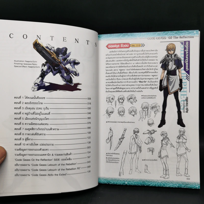 นิยาย CODE GEASS OZ The Reflection 3 เล่มจบ รูปที่ 8