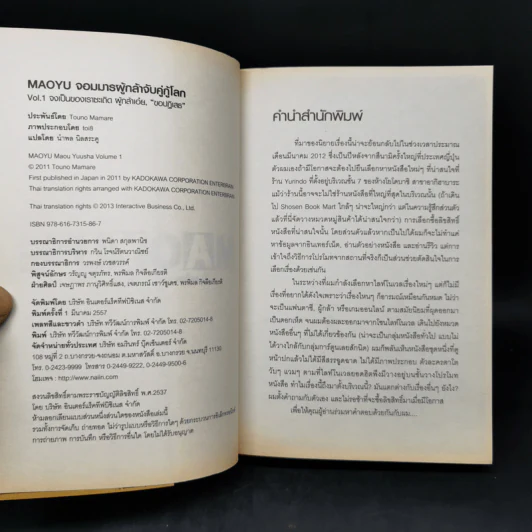 นิยาย Maoyu จอมมารผู้กล้าจับคู่กู้โลก 5 เล่มจบ รูปที่ 8