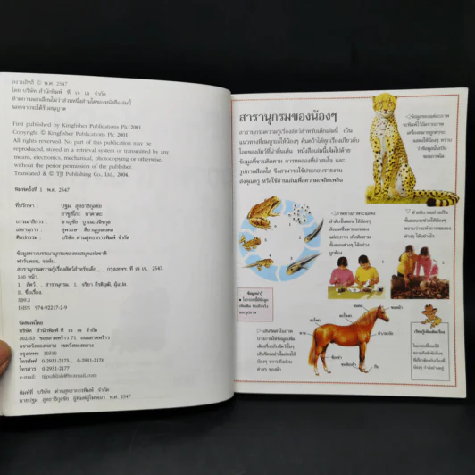 สารานุกรมความรู้เรื่องสัตว์สำหรับเด็ก รูปที่ 8