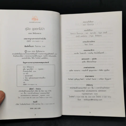 คู่มือดูดอกไม้ป่า - ชาธร สิทธิเคหภาค รูปที่ 8