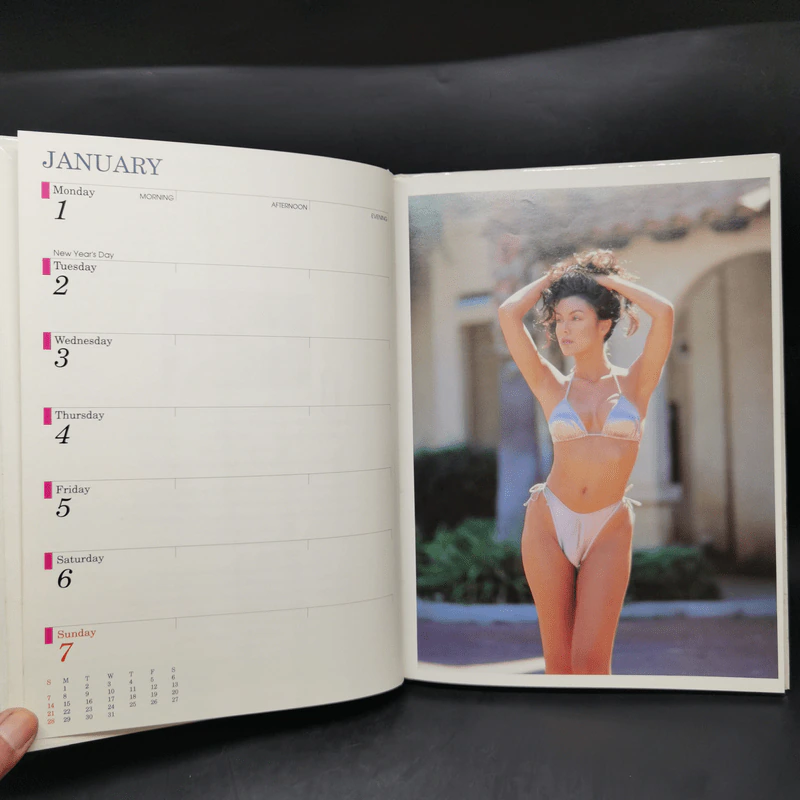Grace Faroong Chareerak Desk Calendar 1996 รูปที่ 9