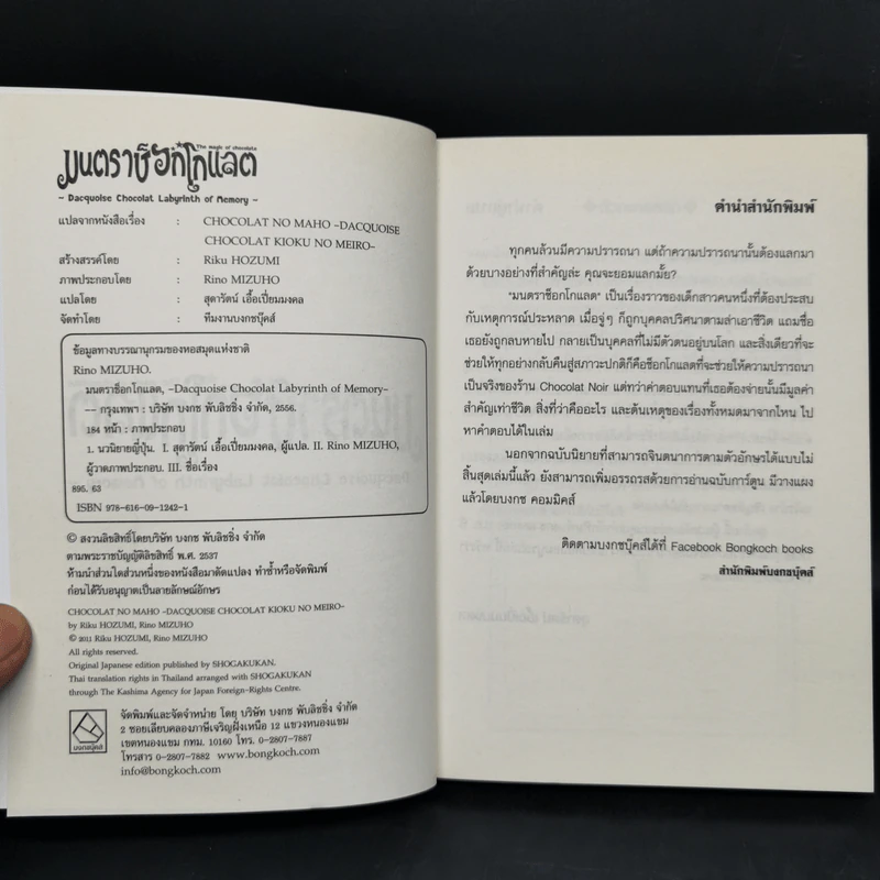 มนตราช็อกโกแลต วงกตแห่งความทรงจำ + เรื่องราวที่หายไป รูปที่ 8