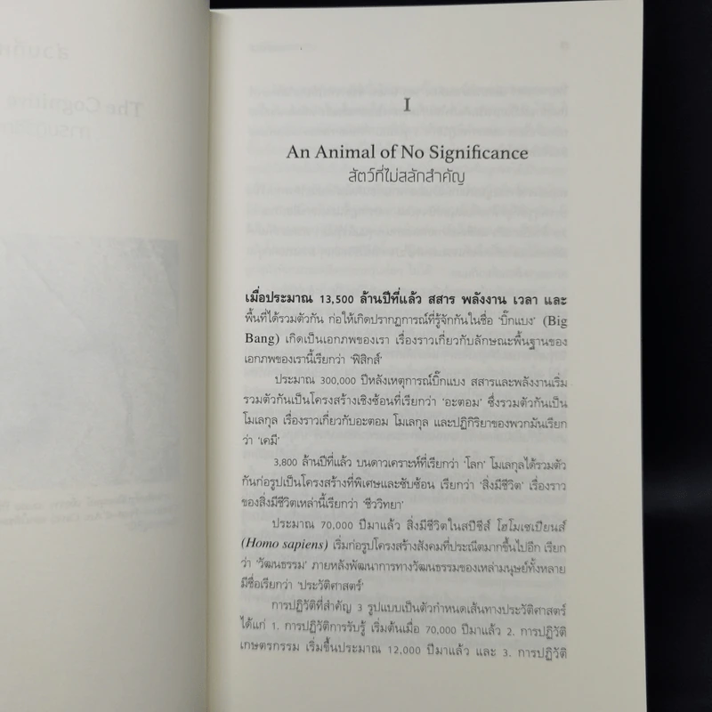 เซเปียนส์ ประวัติย่อมนุษยชาติ Sapiens A Brief History of Humankind - Yuval Noah Harari (ยูวัล โนอาห์ แฮรารี) รูปที่ 11