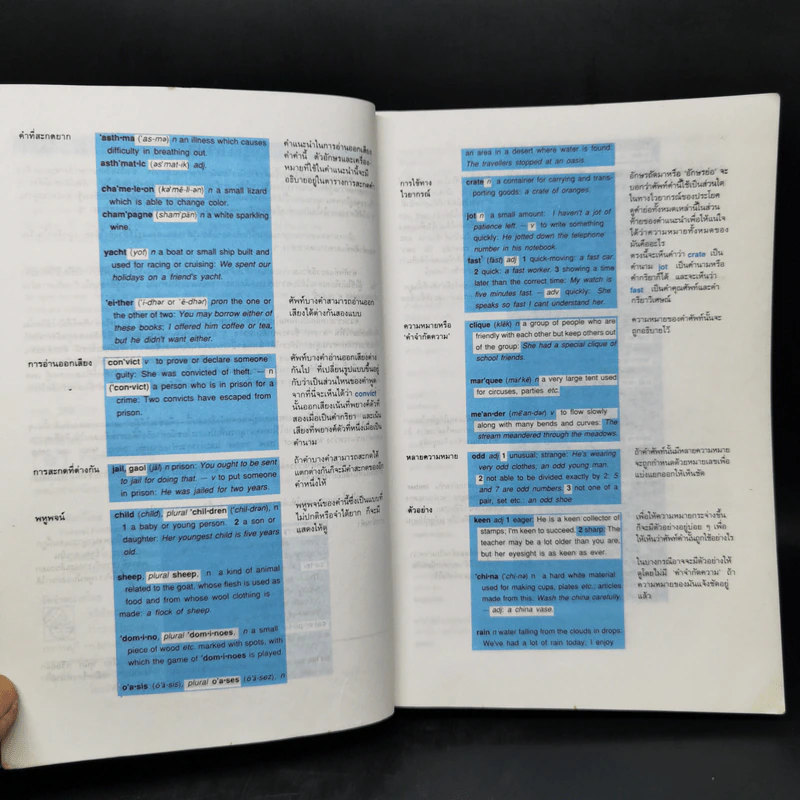Learners' Dictionary English-Thai พจนานุกรมอังกฤษ-ไทย รูปที่ 9